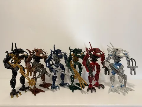 LEGO BIONICLE Piraka Figure Lot of 6