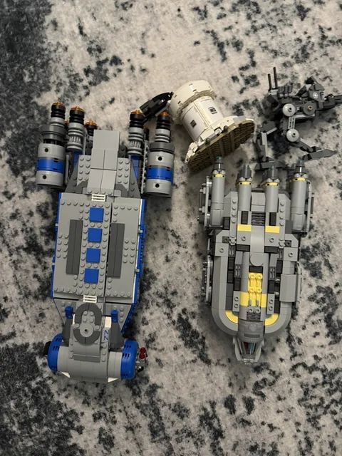 Lego Star Wars Lot 3 sets No Minifigures