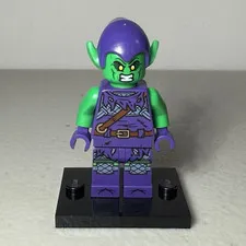 LEGO Green Goblin Minifigure Purple Outfit 