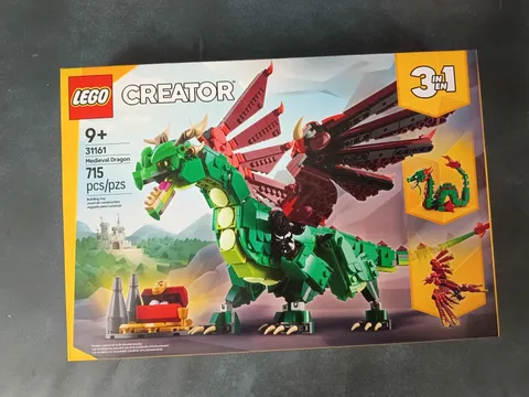 LEGO CREATOR: Medieval Dragon 3in1 (31161)  NIB Unopened Sealed