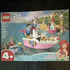 LEGO Disney Princess Ariel’s Celebration Boat 43191 Ariel 114pcs 4+ PLUS
