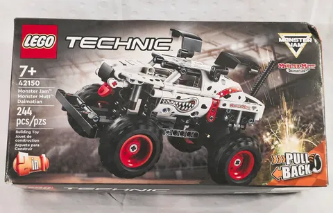 LEGO Technic 42150 Monster Jam Monster Mutt Dalmatian Pull Back 244 Pcs Sealed