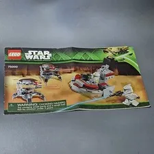 Lego 75000 Star Wars Clone Troopers vs Droidekas Battle Pack - Instructions Only