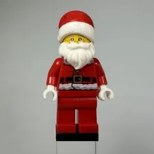 LEGO Santa Minifigure Fur Lined Jacket Christmas Advent hol110 60155 CMF