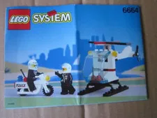 Lego System Building Instructions Instruction 6664