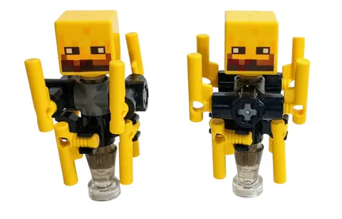 2 x Lego Minecraft Blaze Figures Only 21122 21143 Nether Fortress Portal Min071