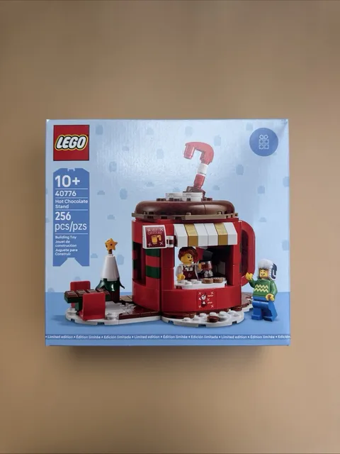 Lego 40776 Hot Chocolate Stand GWP Brand New SEALED Exclusive Set Christmas 