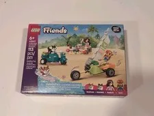 LEGO Friends Surfing Dogs and Scooter Adventure Pretend Play Building Toy 42641