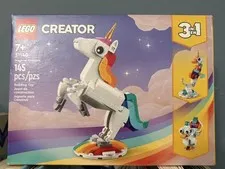 LEGO CREATOR: Magical Unicorn (31140) Unicorn/Seahorse/Peacock 3in1 SEALED BOX
