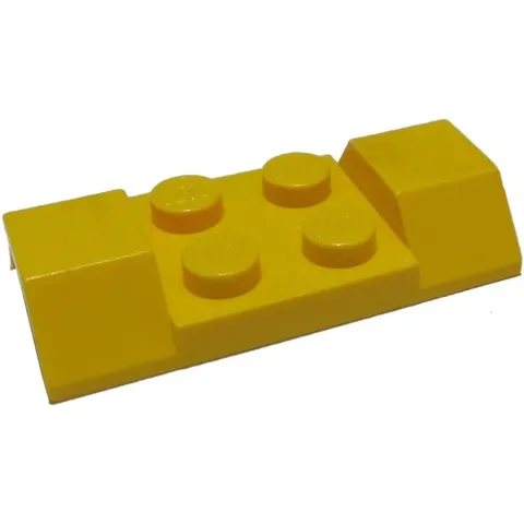 LEGO Yellow Vehicle, Mudguard 2 x 4 with Arch Smooth inv.601