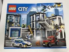 LEGO CITY 60141 Police Station - New Sealed Retired - NOT A MINT BOX - SEE PICS!