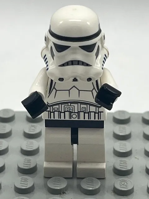 Lego Star Wars Stormtrooper sw0366 Black Head Excellent