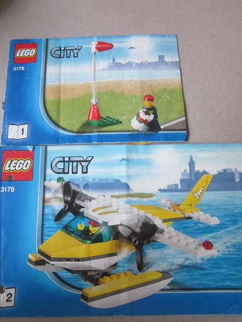 Lego City Building Instructions Instruction 3178 Parts 1 and 2, Part 1 and 2