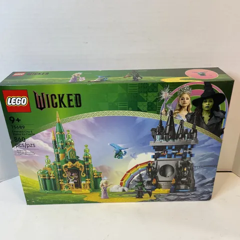 LEGO Building Toy 75689 Green Wicked Emerald City Kiamo Ko Castle 860pc