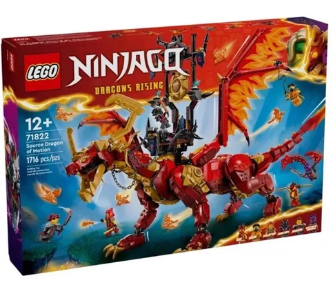 SOURCE DRAGON OF MOTION Lego Ninjago Box Set #71822 1716pcs Sealed MINT 2024
