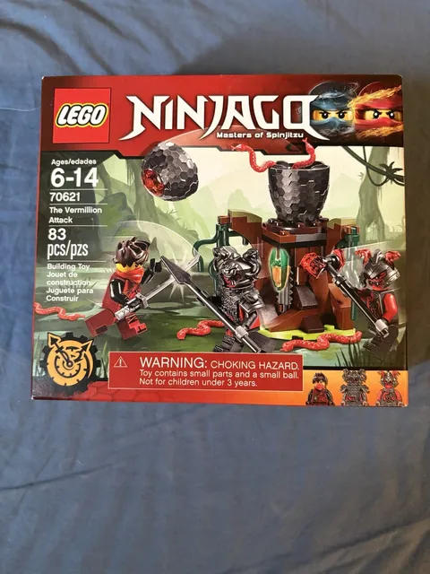 LEGO: NINJAGO The Vermillion Attack 70621 NEW FACTORY SEAALED