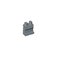 LEGO Hips and Legs with Wheat Spikes, Pockets and Patch Pattern inv.654