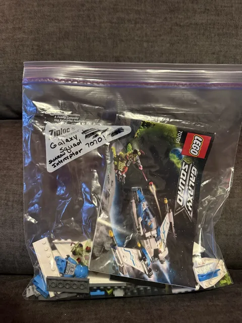 LEGO Space: Swarm Interceptor (70701), 99% Complete, Original Instructions