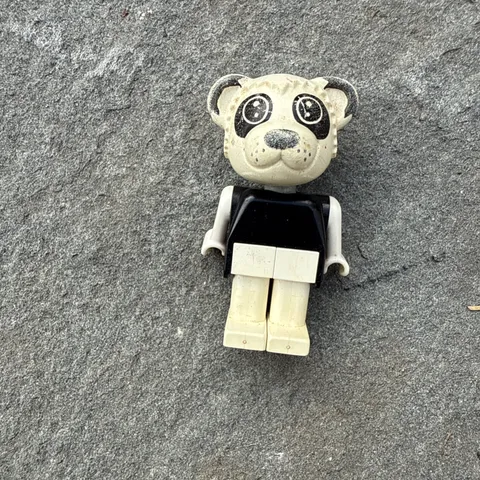 Vintage Lego Fabuland Perry Panda Mini figure