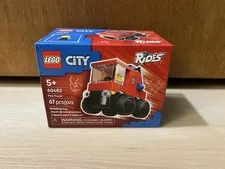 Lego City Fire Truck 60482 Building Toy Set 67 Pieces New Sealed Red Firefighter