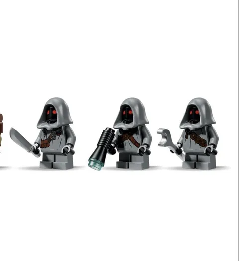 Lego 75453 Star Wars - 3x Jawa Minifigures - Offworld Sandcrawler And Mudhorn