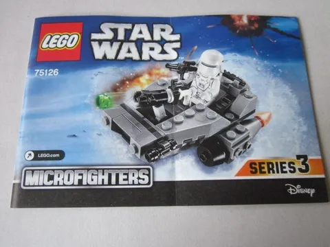 Lego Building Instructions Instruction Star Wars 75126 Micro Fighters Series 3