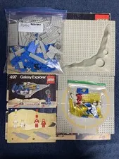 LEGO Classic Space 497/928 Galaxy Explorer 100% Complete W/Partial Box & Book