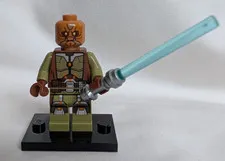Lego sw0500 Kao Cen Darach Jedi Knight Minifigure Star Wars Legends Lightsaber