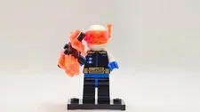 LEGO authentic Commander Cold sp019 Classic Space astronaut Ice Planet chainsaw