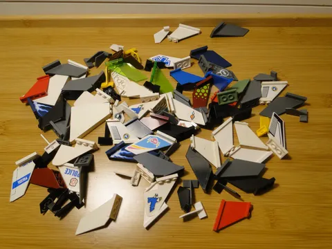 Lego Plane Aircraft Ship Tail Piece Lot Misc.