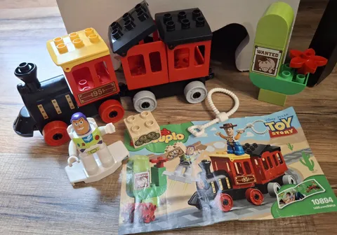 Lego Duplo 10894 Toy Story Train Disney Buzz Lightyear w/ Instruction Incomplete