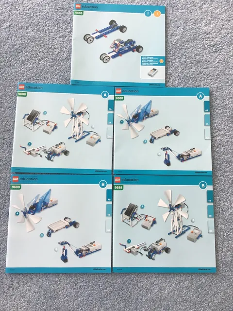 Lego Education 9688 Instruction Manual ONLY READ