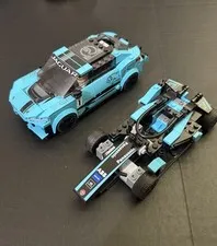 LEGO Speed Champions #76898 Formula E Panasonic Jaguar Racing MISSING PARTS