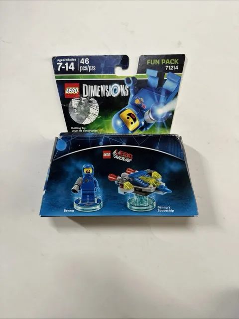 Lego Dimensions The Lego Movie Benny's Spaceship Fun Pack 3 in 1 71214 SEALED