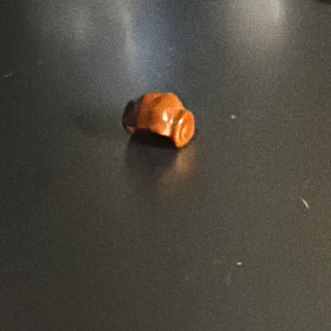 RARE FACTORY DEFECT Lego Star Wars Princess Leia smooth hair piece