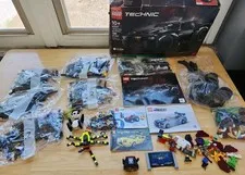 HUGE LOT Mixed Lego Mixed Sets Random Pieces Manuals Figures Acc Bag PLEASE READ