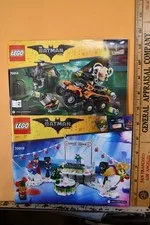 Lot Lego Manuals The Batman Movie 70914 70919 Justice League Bane