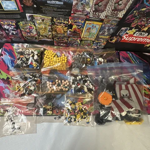 Vintage Legos - Minifigs - 11 Bundle Bags - Random Pieces - Huge Lot