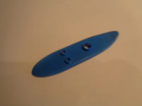 Lego Minifigure, Surfboard Tool Long 6075 Blue Blue