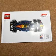 LEGO Formula 1 Race Car Illustrated Instruction Manual Booklet 77243 2023