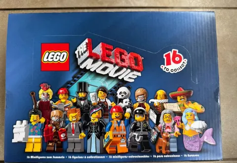 LEGO The Movie Series 1 Collectible Minifigs 71004 box of 60 Minifigures SEALED