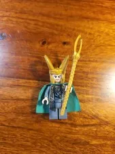 LEGO Loki Minifigure Marvel Super Heroes Sh033. From Set 6867. Used