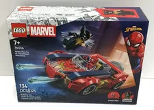 (MA3) LEGO Marvel Spider-Man Car vs. Venomized Wolverine 76336
