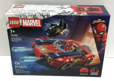 (MA3) LEGO Marvel Spider-Man Car vs. Venomized Wolverine 76336