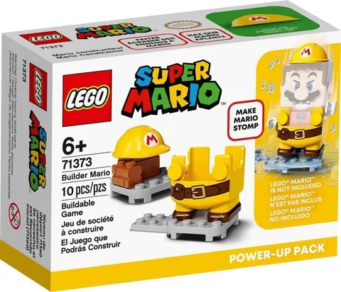 LEGO SUPER MARIO | 71373 | BUILDER MARIO | POWER-UP PACK | BRAND NEW & Sealed