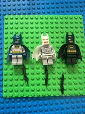 LEGO Arctic Batman SH0047, Black Suit sh0016 & Navy Suit sh0025