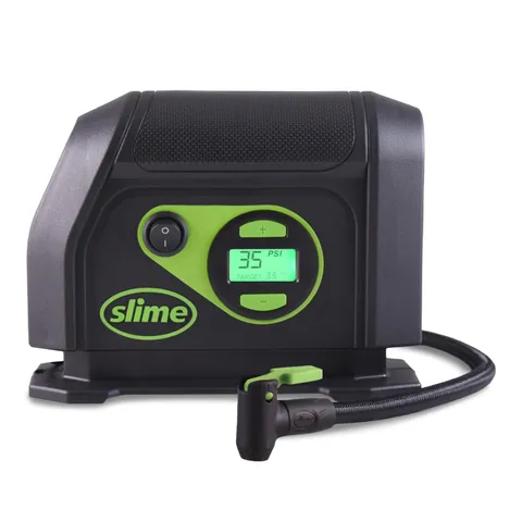 Slime 40088 Tire Inflator Portable Car Air Compressor Inflate Right Automatic