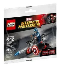 Lego Marvel Superhero Captain America Lego Set #30447