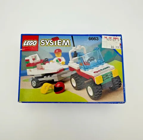 Vintage LEGO Town: Wave Rebel (6663) Retired Set 1993 Brand NEW Sealed