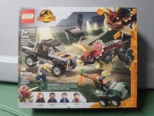 LEGO Jurassic World: Triceratops Pickup Truck Ambush (76950) - New Sealed!